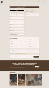Page Paiement